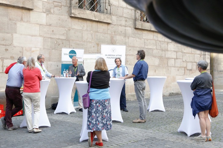 Nürnberger Stadt(ver)führungen im Hof des Rathauses